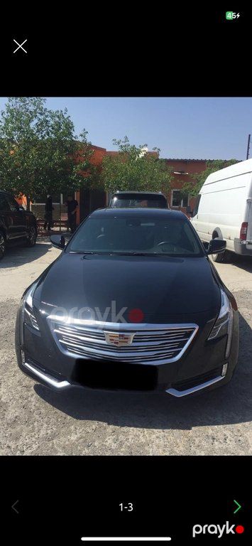 "Cadillac CT 6" kapotu — Bakı
