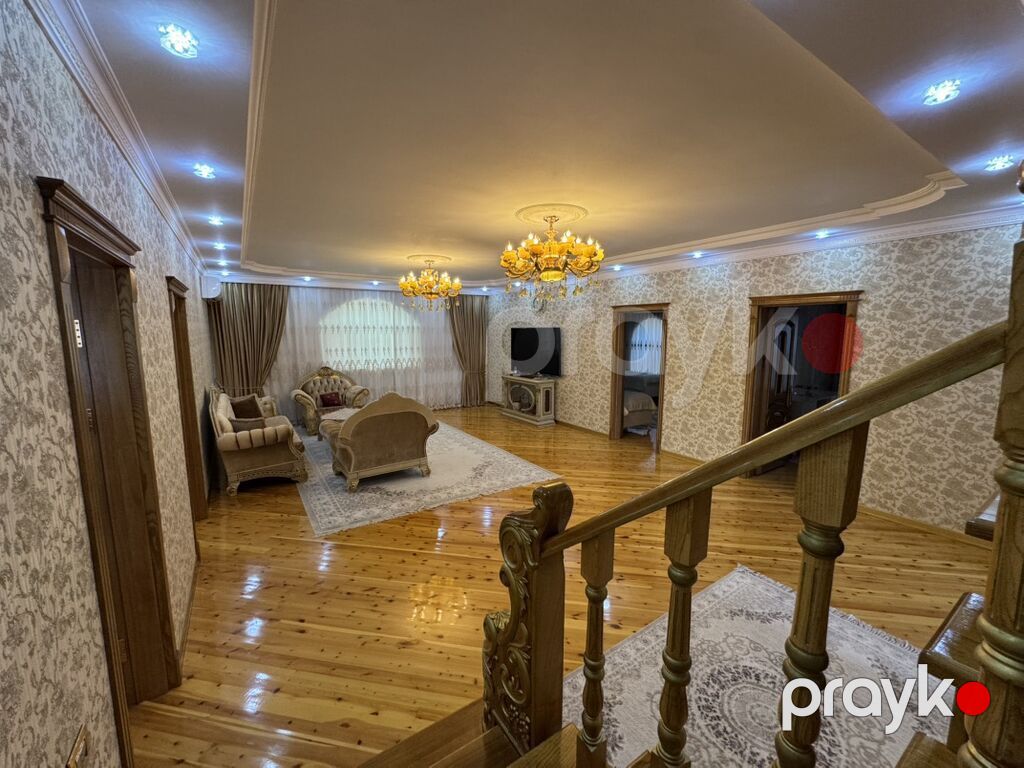 Mərdəkan 8 otaq, 200 kv. m, Kredit yoxdur, Yeni təmirli — Ev, villa, Bakı (6)