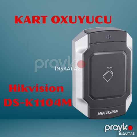 Şifrə və Kart ilə Giriş Sistemi – Hikvision Ds-k1104m — Bakı