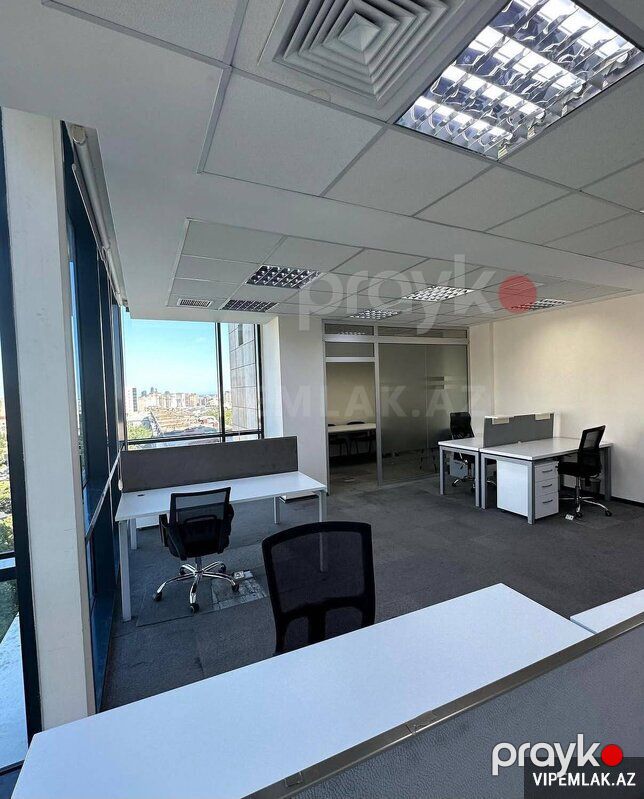 Yasamal rayonunda 5 otaqlı Ofis Kirayə verilir, 145 m² — Ofis, Bakı (2)