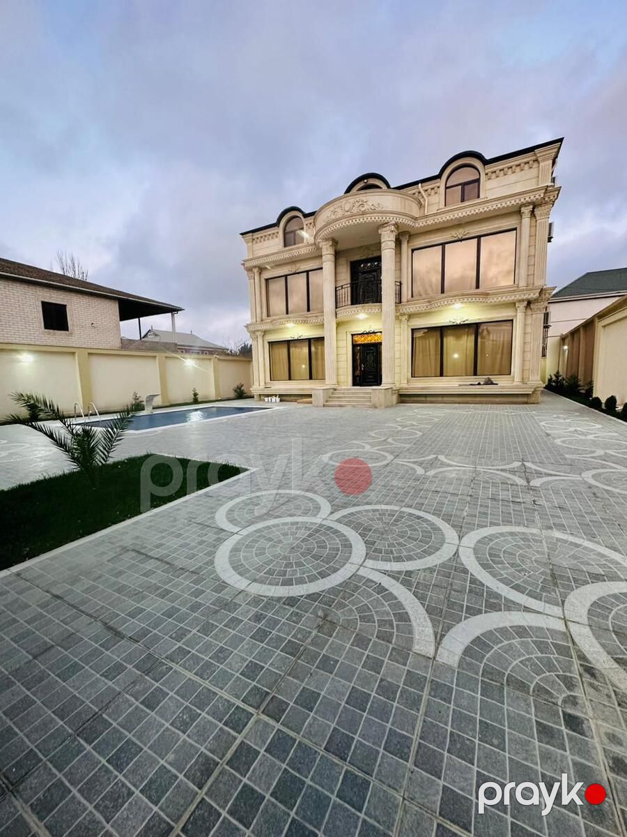Satılır 6 otaqlı həyət evi/bağ evi 500 m² — Ev, villa, Bakı (2)