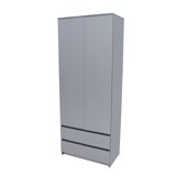 Şkaf modul sistemi "denver" 2 qapılı qrafit — Omid.az — Home products