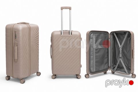 Çamadan 4 təkərli 63051188, ölçü XL, bej — Bakı