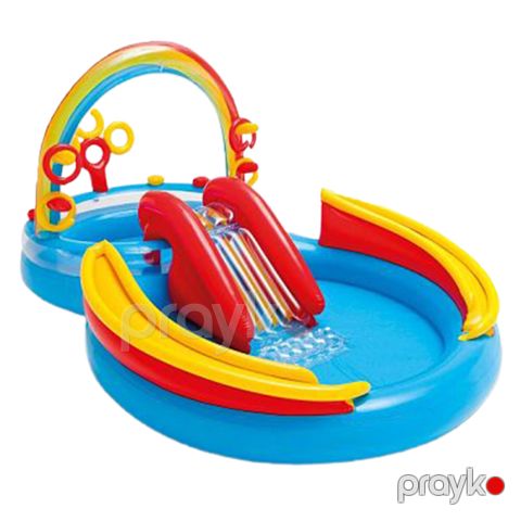 Uşaqlar üçün hovuz İntex H57453, rəngbərəng, 297x193x135 sm, 227 l — Bakı