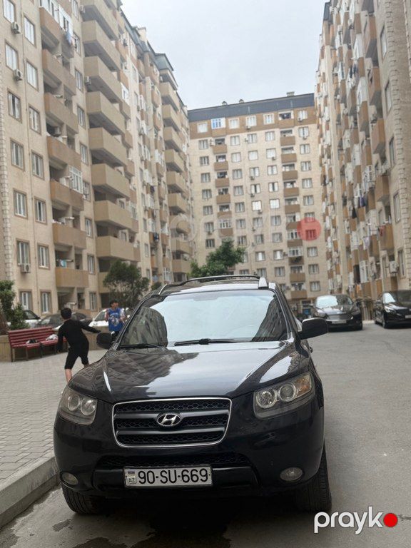 Hyundai Santa Fe, 2.2 L, 2006 il, 350 000 km — Avtomobillər, Salyan (4)
