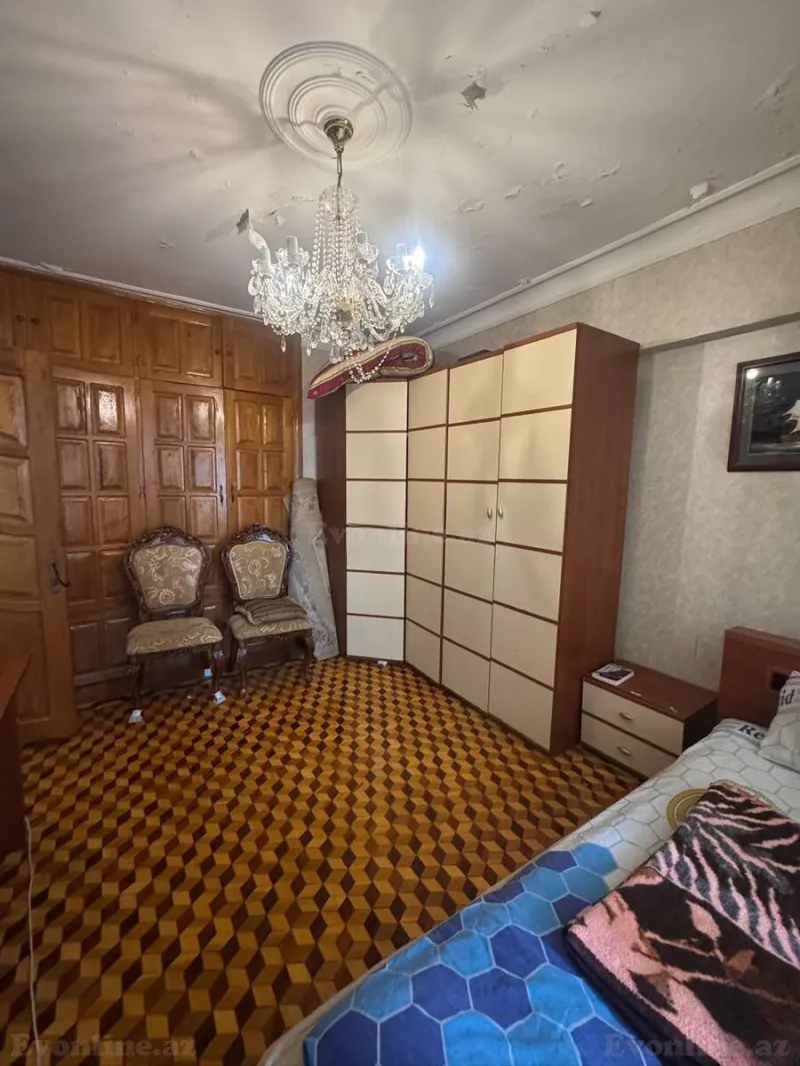 Satılır 3 otaqlı Mənzil Köhnə tikili 85 m² Bakı, Nərimanov r — Mənzil, Bakı (7)