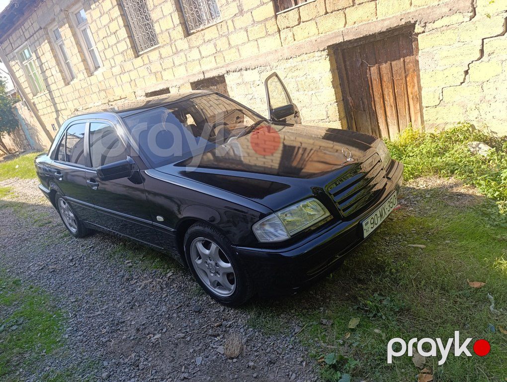 Mercedes C 230, 2.3 L, 1999 il, 150 000 km — Avtomobillər, Qəbələ (2)