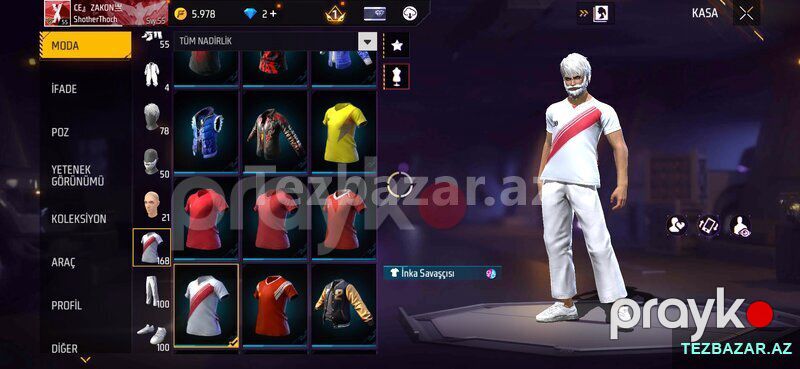Free fire hesab — Oyunlar, konsollər və proqramlar, Bakı (7)