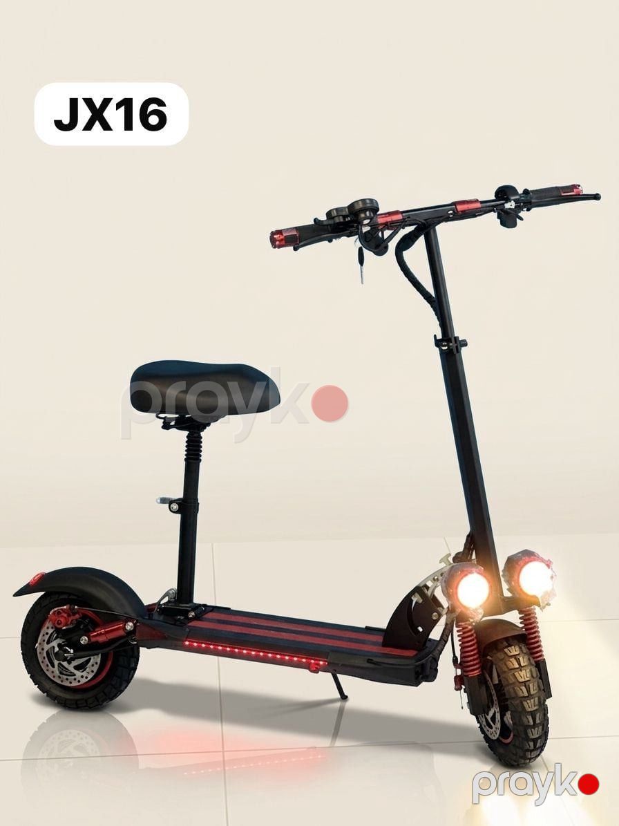 Elektrik samokat Vptscu JX-16 Comfort 500W oturacaqlı 48V 13Ah — Mallar, Bakı (2)