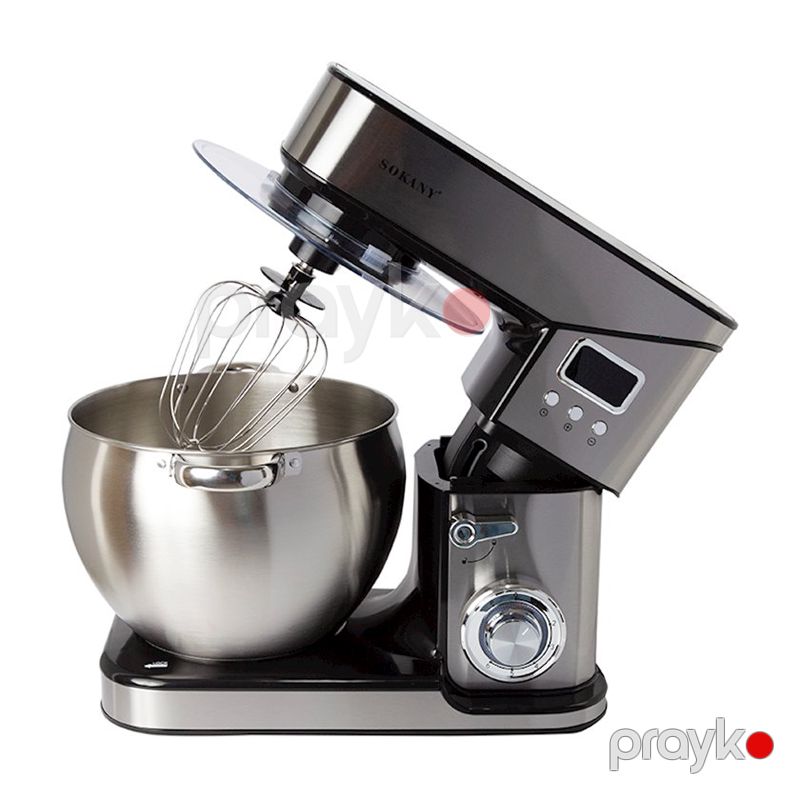 Sokany SC-623E 2000W Güclü Mikser – 10L Böyük Qab, 6 Sürət, Peşəkar Xəmir Yoğuran Mətbəx Köməkçisi — Blenderlər, xırdalayanlar və mikserlər, Bakı (3)