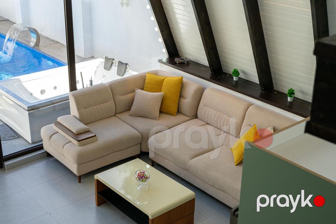 İcarəyə verilir 3 otaqlı həyət evi/bağ evi 110 m² — Ev, villa, Qəbələ (5)