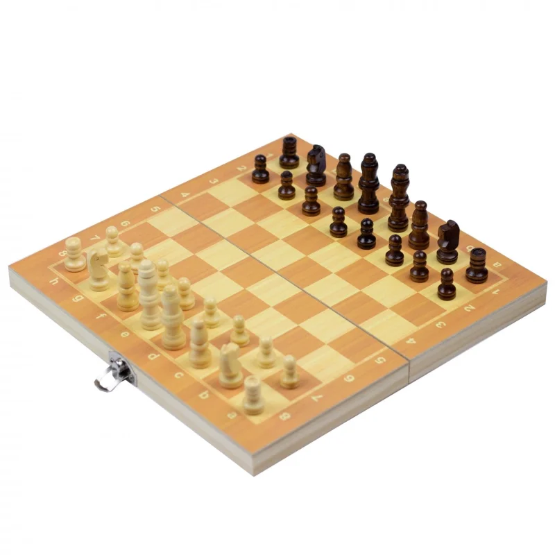 Şahmat + dama + nərd (3-ü 1-də) WS0542, taxta, 29x29 sm — Top oyunları, Bakı (3)