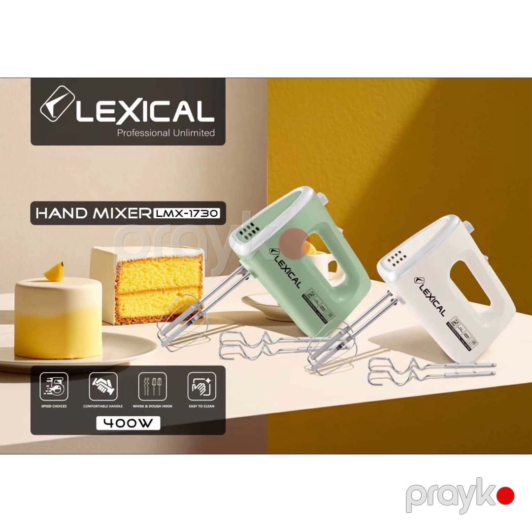 Lexical LMX-1730 Professional Əl Mikseri — Blenderlər, xırdalayanlar və mikserlər, Bakı (5)