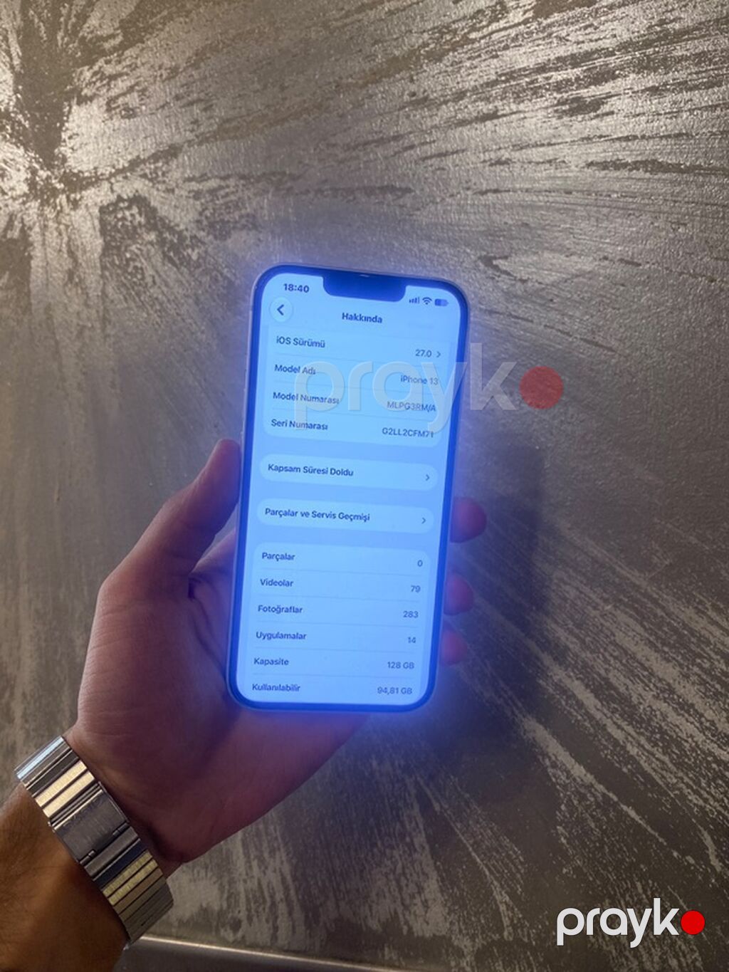 IPhone 13, 128 GB, Ağ, Simsiz şarj — Apple iPhone, Bakı (4)