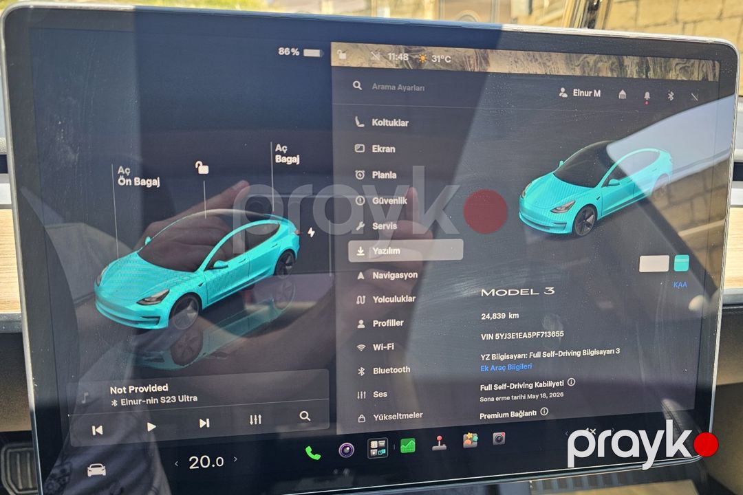 Tesla Model 3, 2023 il — Avtomobillər, Bakı (6)
