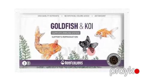 Balıqlar üçün əlavələr Reeflowers Goldfish Koi balıq yemi 15 qr - 8680716339018 — Bakı
