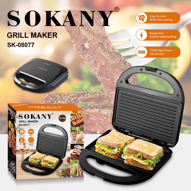 Sendviç cihazı Sokany SK-08077 — Digər mətbəx texnikası, Bakı (2)