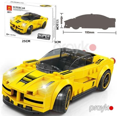 Konstruktor Lego Sembo BLock GoldStar492471, 6+ yaş, 143 element — Bakı