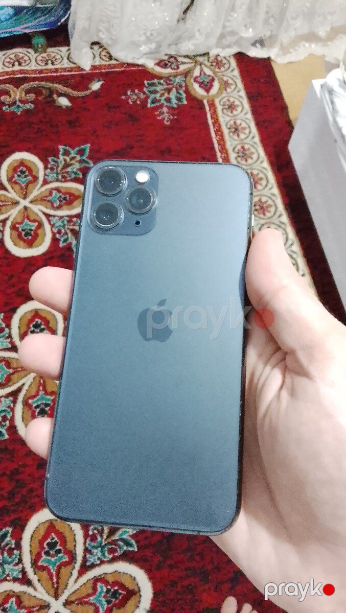 Apple iPhone 11 Pro Midnight Green 64GB/4GB — Smartfonlar, Bakı (3)