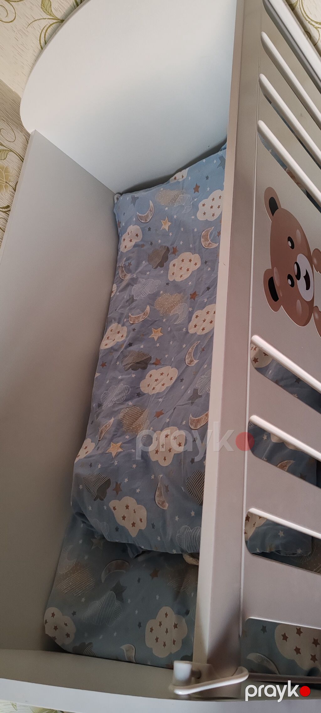 Uşaq beşiyi – “Ali Bebe” model Iki çekmeceli ve matrasida var — Bəşikləri, Bakı (4)