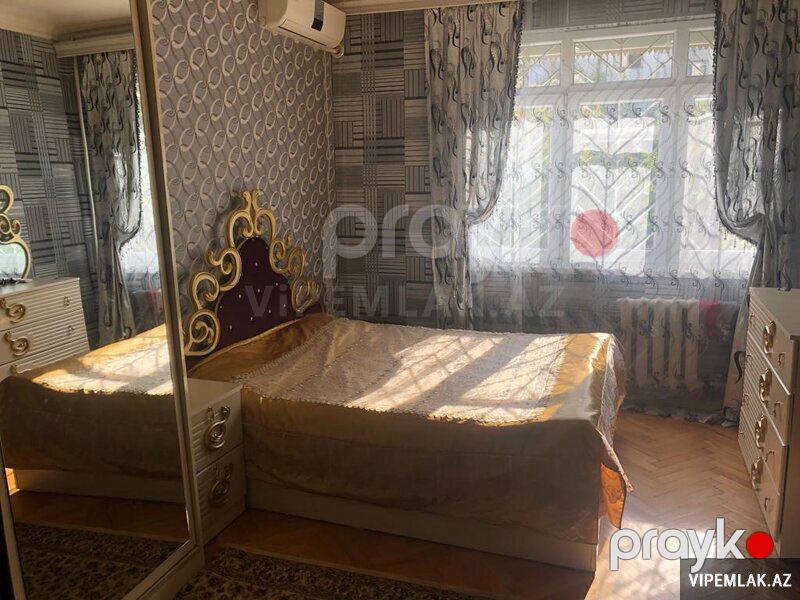 Nəsimi rayonunda 3 otaqlı Köhnə tikili Kirayə verilir, 50 m² — Mənzil, Bakı (2)