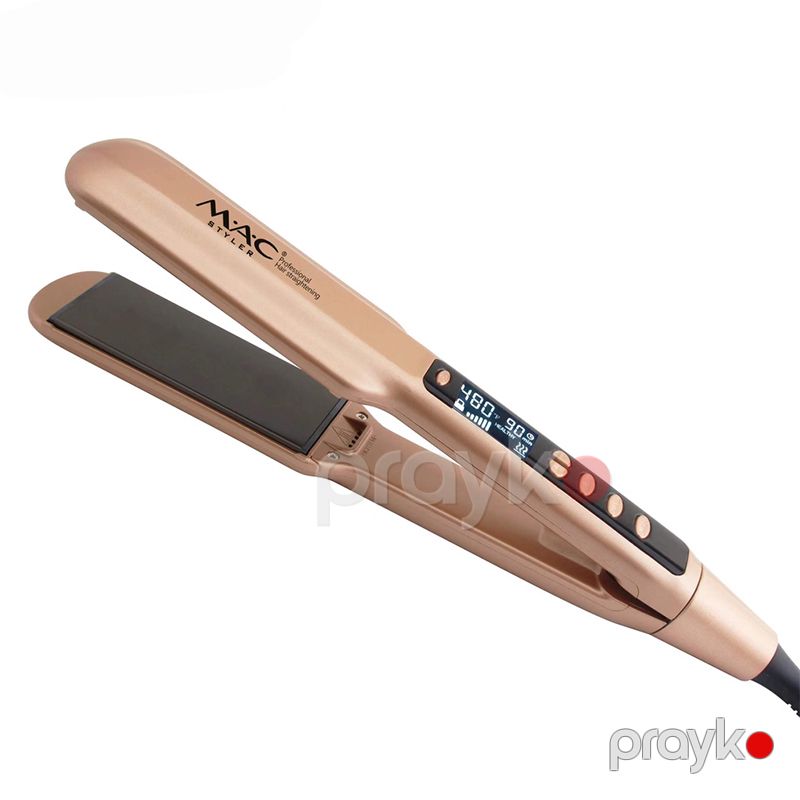MAC Styler MC2095A Peşəkar Keramik Saç Düzləşdirici 480°F — Saç burmağa və düzəltməyə, Bakı (2)