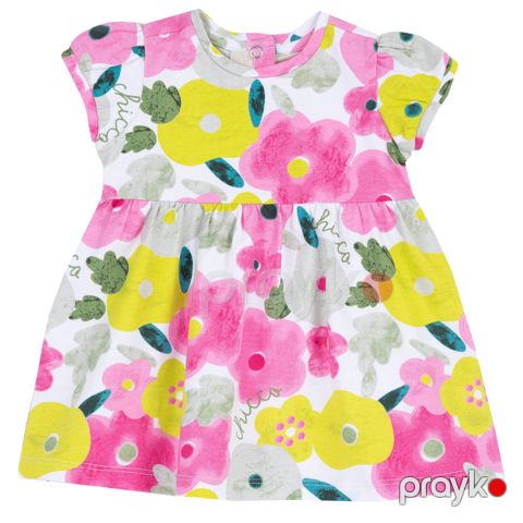 Qızlar üçün gündəlik don BabyCosy CSY8108, rəngbərəng, pambıq, ölçü 6-9 ay — Bakı