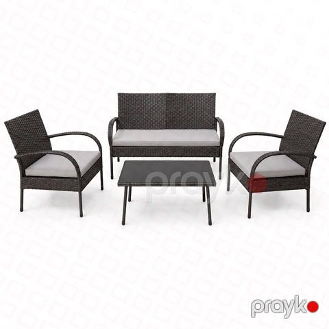 Oturacaq dəsti rattan 4 nəfərlik — Bakı