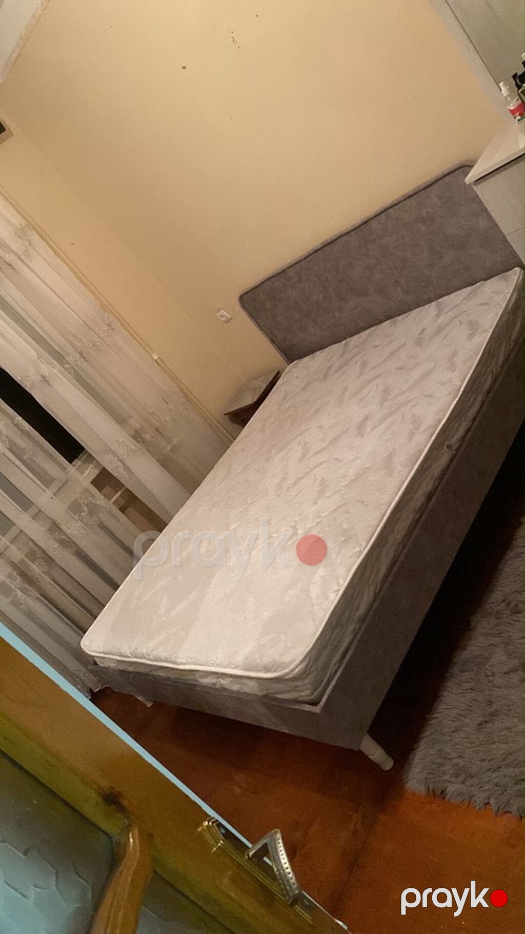 Məhsul: İki nəfərlik yumşaq başlıqlı çarpayı və döşək Real alıcıya — Yataqlar, Bakı (2)