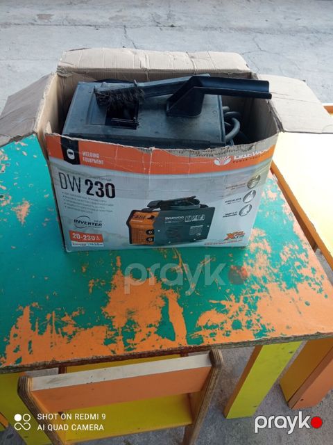 Daewoo DW 230 – invertor tipli qaynaq aparatı Xüsusiyyətlər — Ağstafa