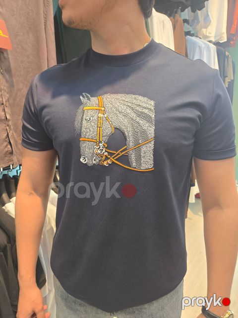 Kişilər üçün futbolka 2431489, göy, pambıq, ölçü XXL — Bakı
