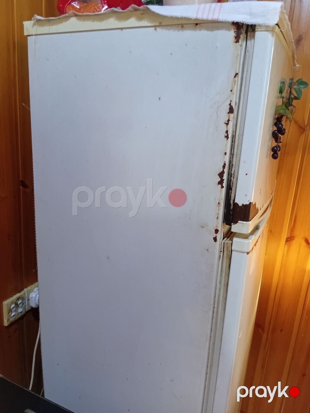 İşlənmiş 2 qapılı Cinar Soyuducu Satılır, rəng - Ağ — Soyuducular, Digah (2)