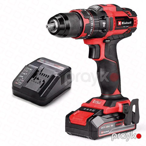 Drel einhell batareyalı 18/44 Li-i (1x2,5Ah)