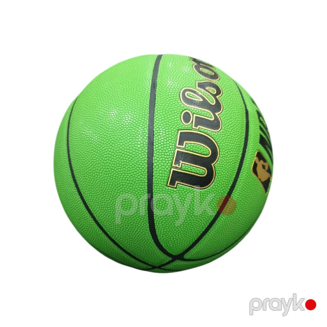Basketbol topu No Brand, dəri, yaşıl, ölçü 7 — Mallar, Bakı (2)