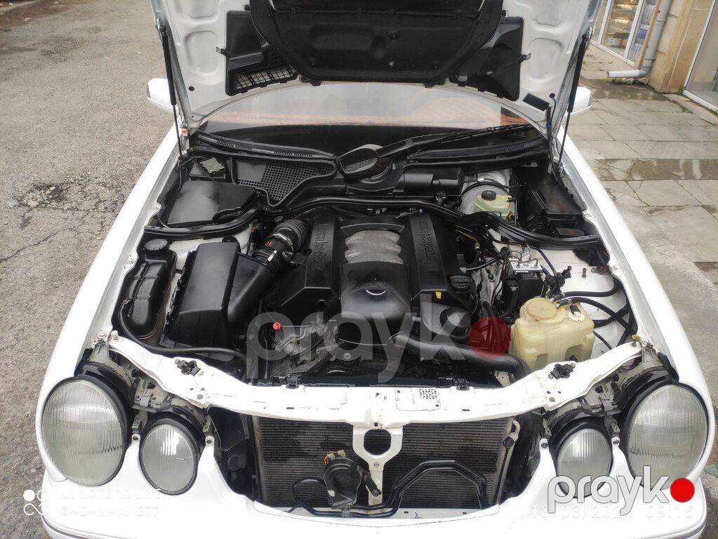 Mercedes E 240, 2.4 L, 1999 il, 411 355 km — Avtomobillər, Ağdaş (2)