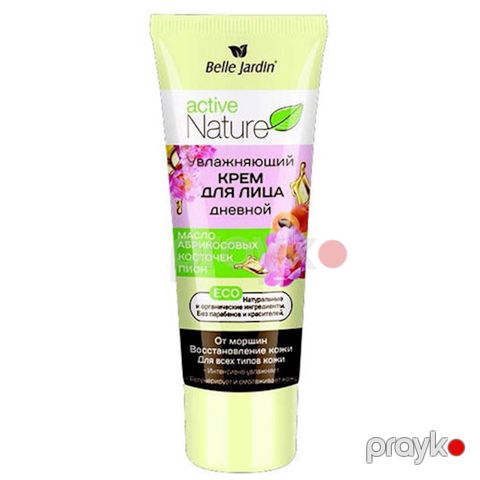 Qidalandırıcı üz kremi Belle Jardin Active Nature Eco qırışlara qarşı ərik çəyirdəyi yağı və pion ilə 85 ml — Bakı