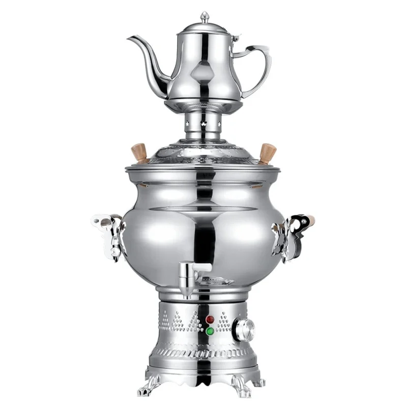 Samovar Orvica TECH_ORM-3315 10.0L 2800W Polad — Elektrik çaydanları və termoslar, Bakı (3)