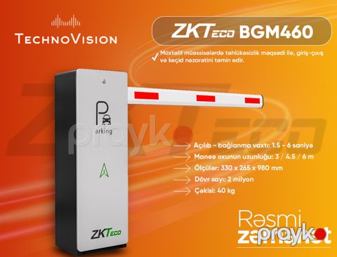ZKTeco BGM460 Barrier — Bakı