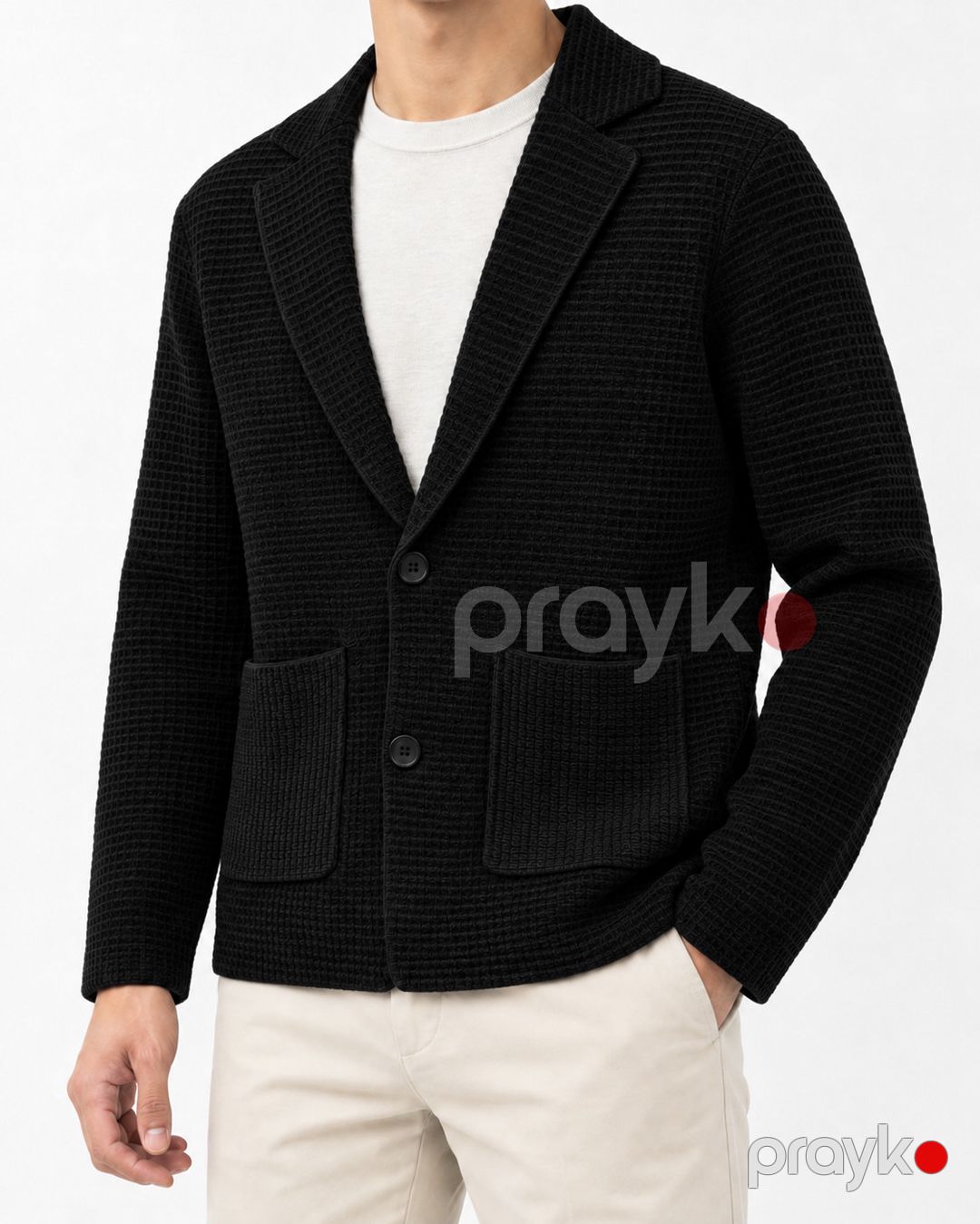Kişilər üçün kardiqan, qara, pambıq/trikotaj, ölçü XXL — Mallar, Bakı (3)