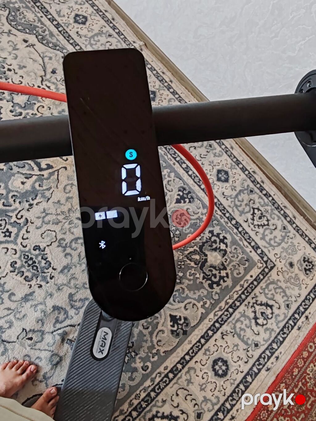 Elektrikli skuter – ön və arxa amortizatorlu, güclü çərçivə və — Skuterlər, Digah (5)