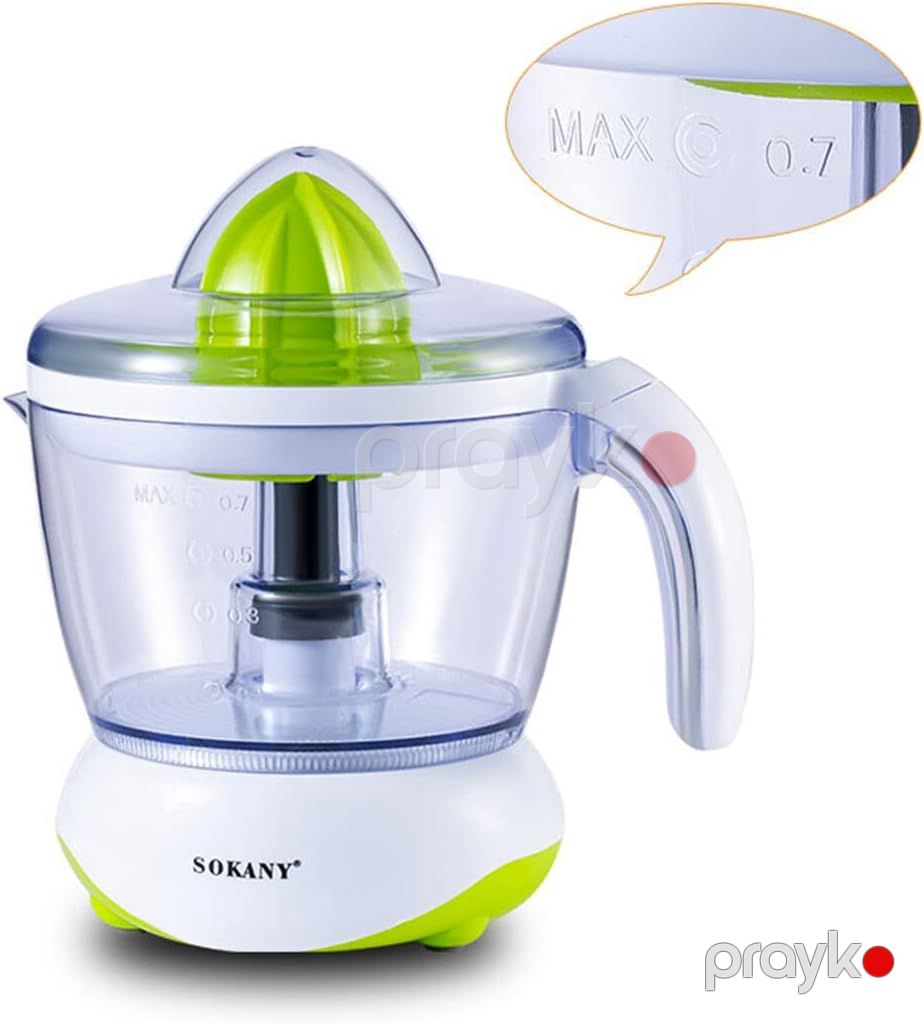 Sokany WK-725 Sitrus Şirəçəkən – 45W Güc, 700 ml Tutum, Kompakt və Rahat İstifadə — Şirə sıxaçları, Bakı (2)