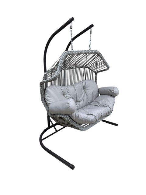 Садовые качели Capri Swings Akcay MyGardenBaku_10023, 2 nəfərlik, boz — Bakı