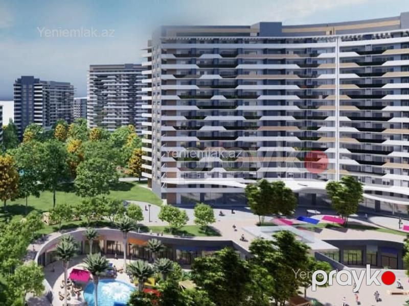 Satılır 3 otaqlı Bina evi menzil (Yeni tikili), 112 m², Binəqədi rayonu — Mənzil, Bakı (3)