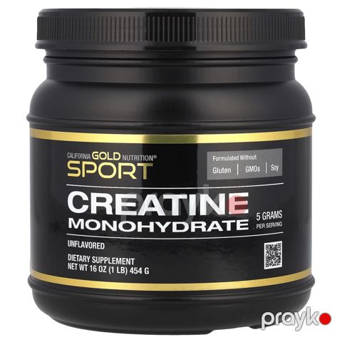Kreatin California Gold Nutrition Sport Creatine Monohydrate, 454 q — Bakı
