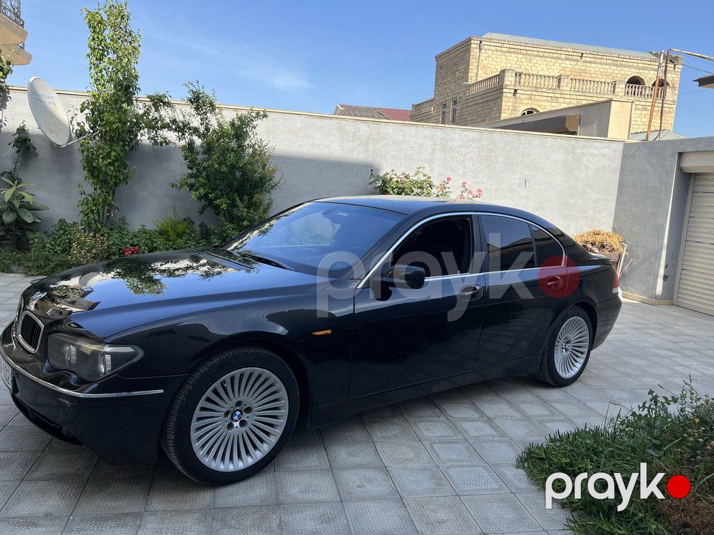 BMW 745, 4.4 L, 2002 il, 403 681 km — Avtomobillər, Bakı (7)