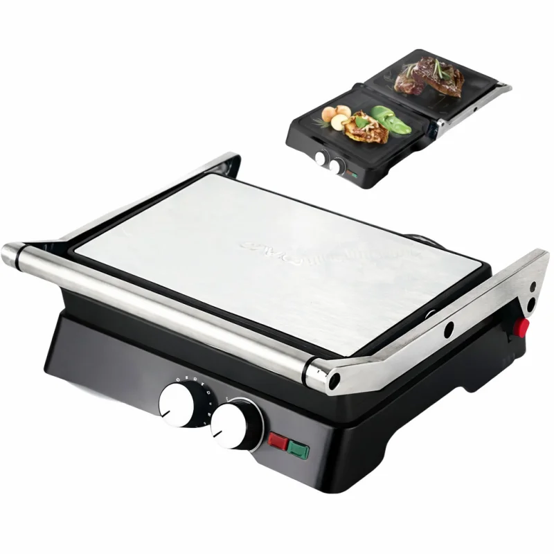 Elektrikli qril Orvıca ORM-8838 Health Grill 2800W — Etrend.az — Mətbəx texnikası