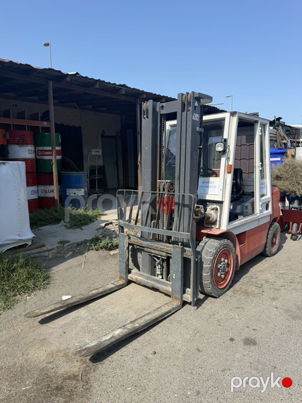 Yükdaşıma üçün forklift - Tip: Çəngəlli yükləyici (forklift), kabinli — Forkliftlər, Bakı (2)