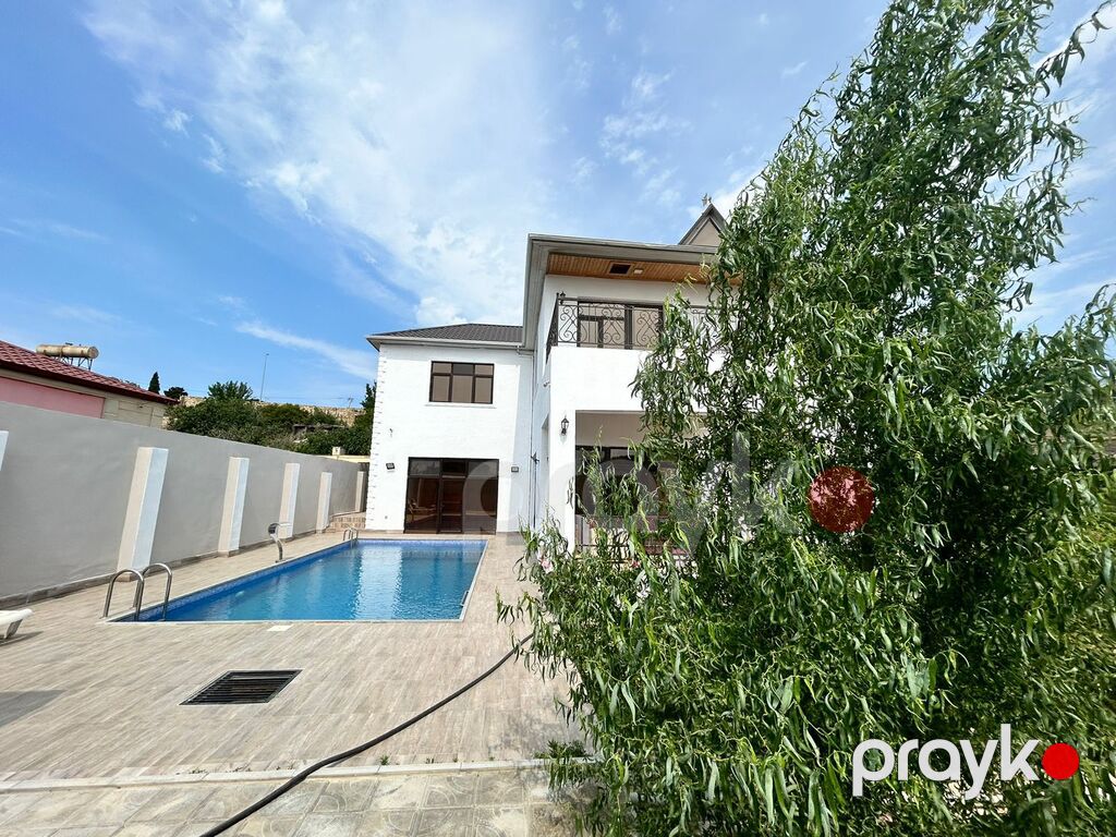 Satılır 6 otaqlı həyət evi/bağ evi 310 m² — Ev, villa, Bakı (2)