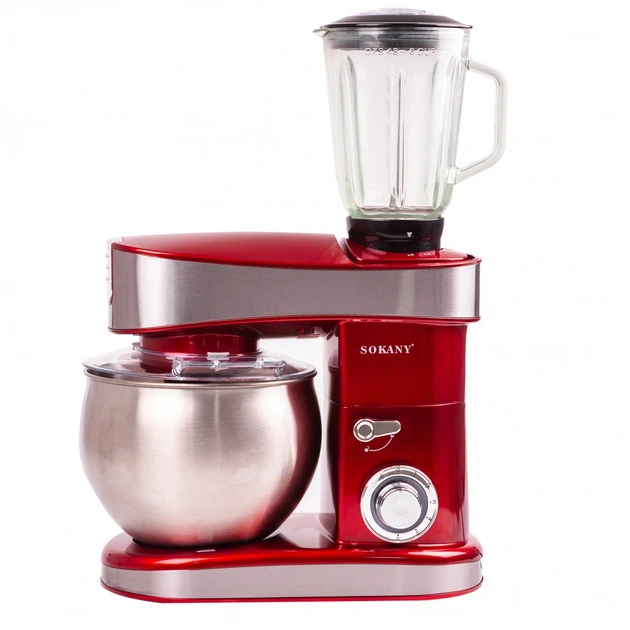 Sokany SC-213C Çoxfunksiyalı Mətbəx Maşını – Blender və Ətçəkən ilə — Bakı