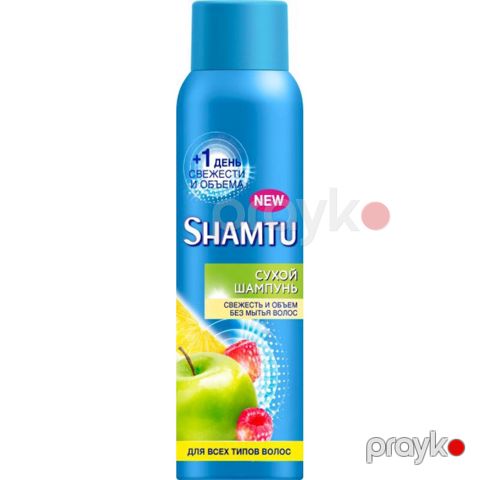 Quru şampun Shamtu Bütün saç tipləri üçün saç yuyulmadan təravət və həcm 150 ml — Bakı